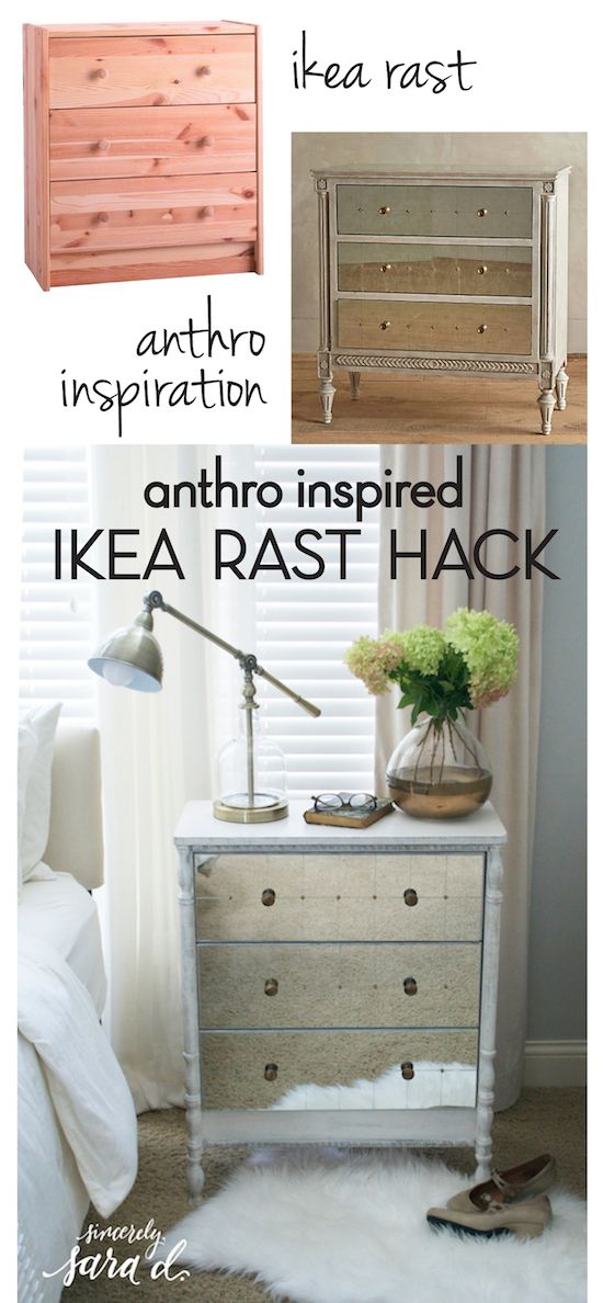 Diy Home Anthro Inspired Ikea Rast Dresser Hack Listfender
