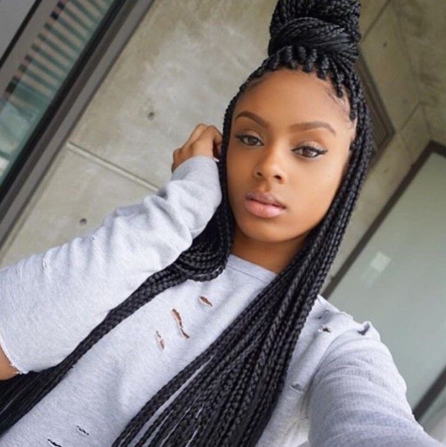 Hair Styles Ideas : Box Braid Hairstyle for Black Women - ListFender ...