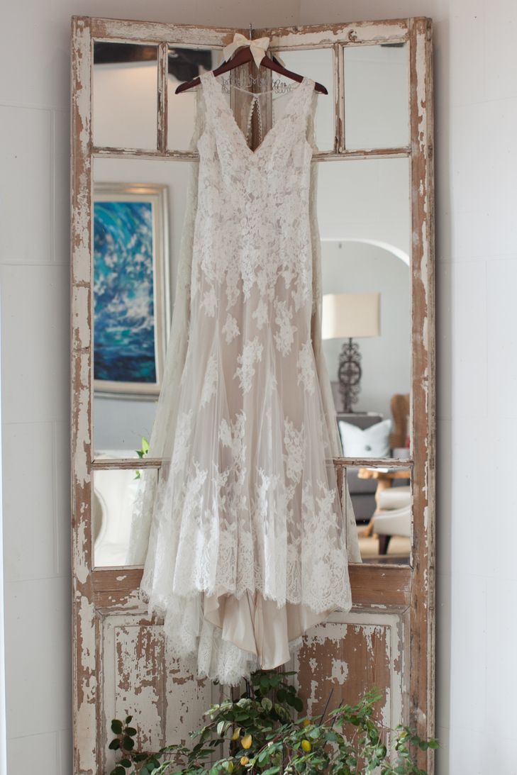 Wedding Dresses : BHLDN Ivory Lace Wedding Dress - ListFender | Leading ...