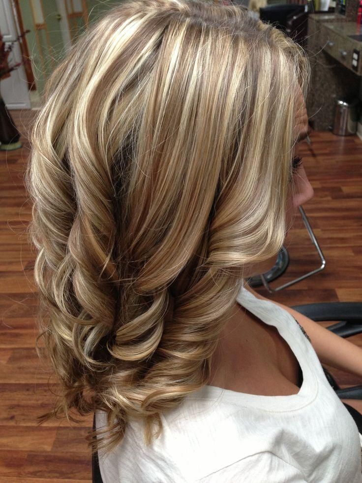 Hair Styles Ideas Perfect Mixture Of Blonde Highlights Brunette